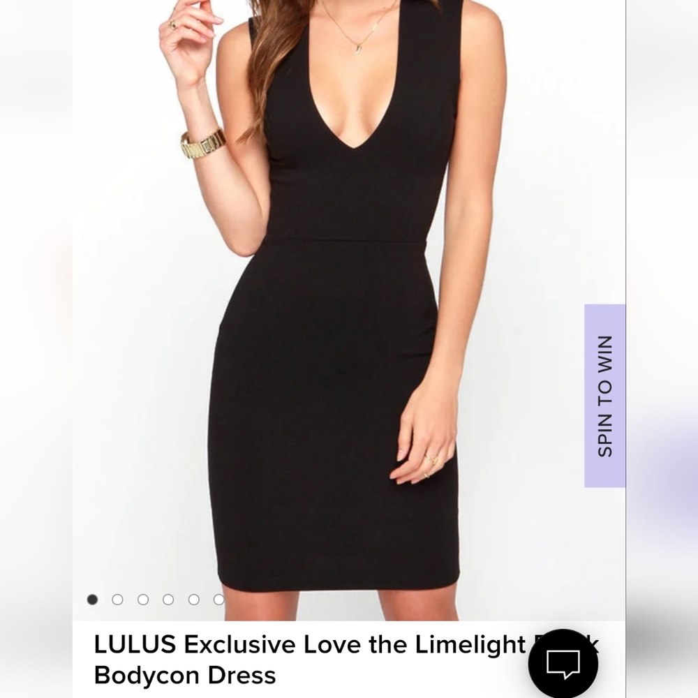 Lulu's Exclusive Love the Limelight Bodycon Dress